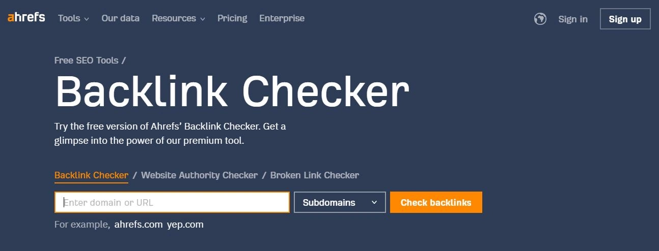 High Quality Backlinks